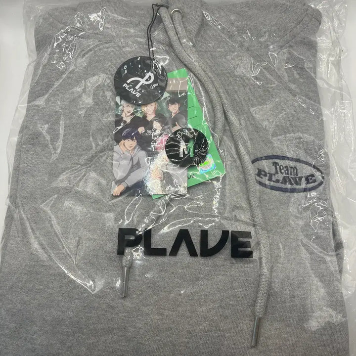 [BUNJANG] PLAVE Grey Hoodie M Size / 플레이브 후드티