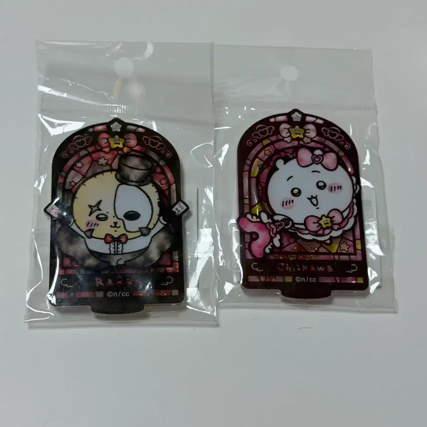 [BUNJANG] Chiikawa Magical Acrylic Stand - Set of 2 / 치이카와 매지컬 아크릴 스탠드 치이카와 랏코