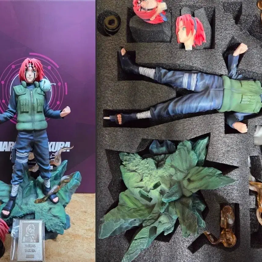 [BUNJANG] Naruto Shippuden Sakura Haruno Resin Statue / 정품 zh 나루토 zh 사쿠라 팝니다 레진 피규어