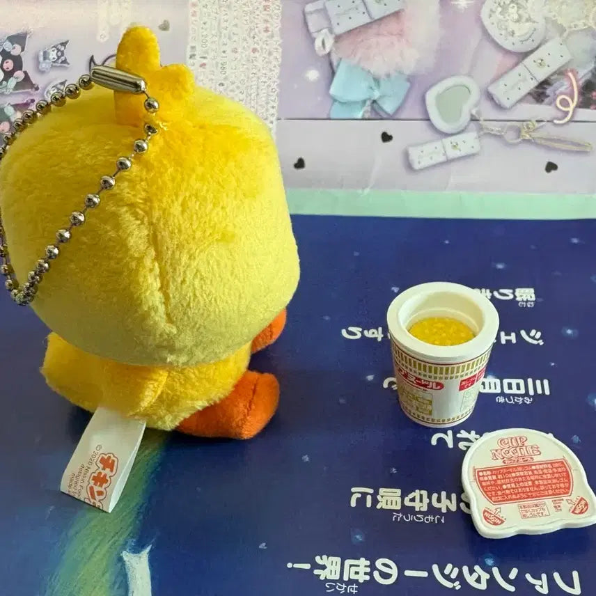 [SOLD OUT] 닛신라멘 히요코짱 인형키링, 미니어쳐 일괄