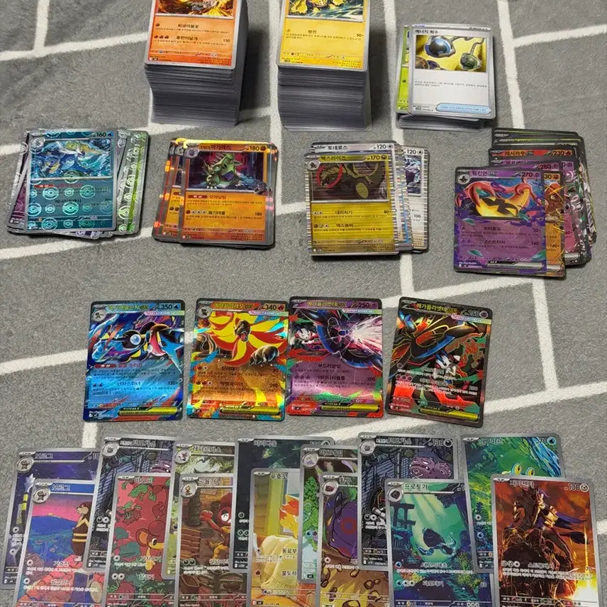 [BUNJANG] Pokemon Card Bundle (Common, Holo) / 포켓몬 카드 일괄 (일반, 홀로그램) (+카드추가)