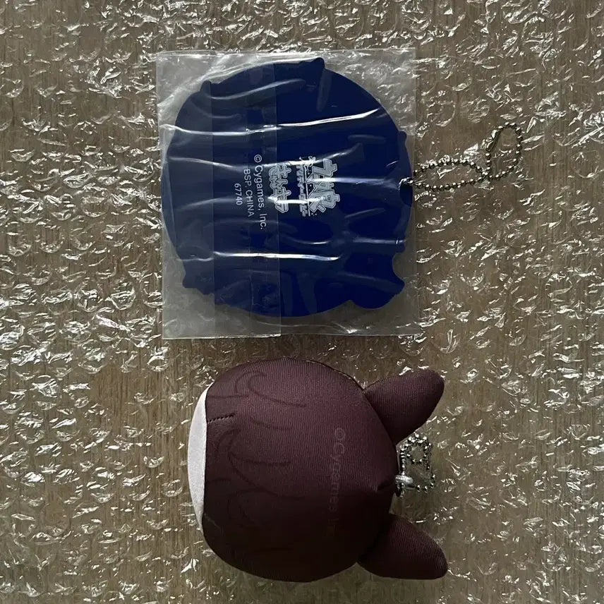[SOLD OUT] 우마무스메 라이스 샤워 만쥬 + 러버참 마스코트 키링 인형 누이