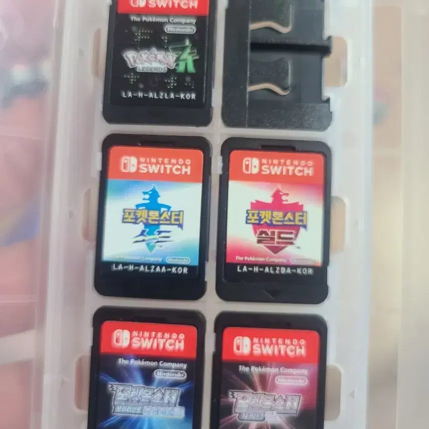 [BUNJANG] Nintendo Switch Pokemon Legends: Arceus, Sword, Shield, Brilliant Diamond, Shining Pearl Game Cartridges / 닌텐도 스위치 포켓몬스터 레전드ZA/소드/실드/브다/샤펄