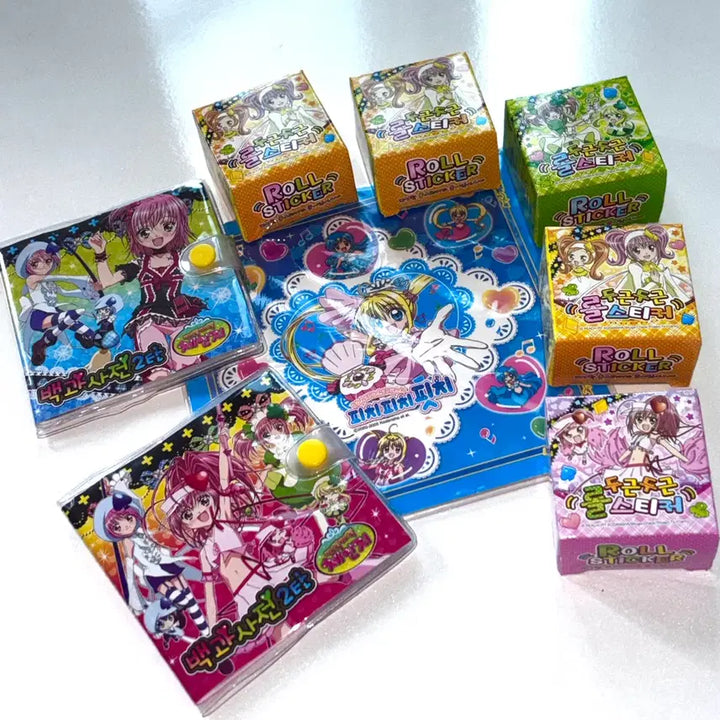 [BUNJANG] Shugo Chara! Encyclopedia Vol. 2 + Mermaid Melody Pichi Pichi Pitch Origami Set / 고전) 캐릭캐릭체인지 백과사전 2탄 + 피치피치핏치 색종이 등