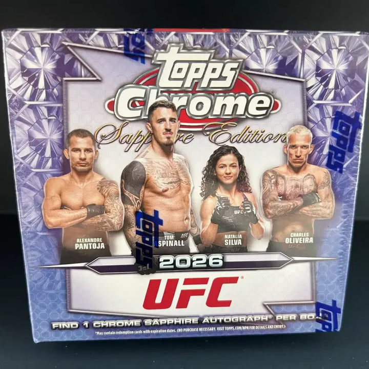 [BUNJANG] 2026 Topps Chrome UFC Sapphire Hobby Box / 2026 Topps Chrome UFC Sapphire 하비 박스