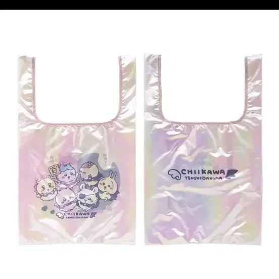 [BUNJANG] Chiikawa Angel &amp; Devil Aurora Eco Bag (Sealed) / 미개봉) 치이카와 천사 &amp; 악마 오로라 에코백