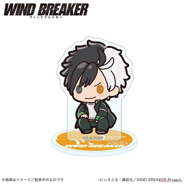 [BUNJANG] Wind Breaker Petit Kyun Puchi Kyun Mini Acrylic Stand Sakura Suo Bundle Set / (일괄) 윈드브레이커 쁘띠큥 푸치큥 미니 아크릴 스탠드 사쿠라 스오