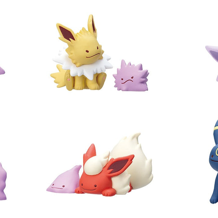[BUNJANG] Pokemon Center Limited Edition Transforming Ditto Eeveelutions Full Set (6 Types) - Sealed / 포켓몬센터 한정판 가챠 변신메타몽 이브이즈 미개봉 풀셋 6종 판매