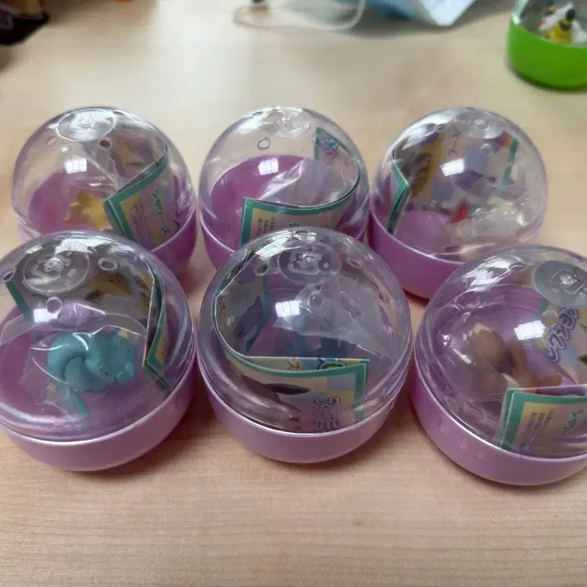 [BUNJANG] Pokemon Center Limited Edition Transforming Ditto Eeveelutions Full Set (6 Types) - Sealed / 포켓몬센터 한정판 가챠 변신메타몽 이브이즈 미개봉 풀셋 6종 판매