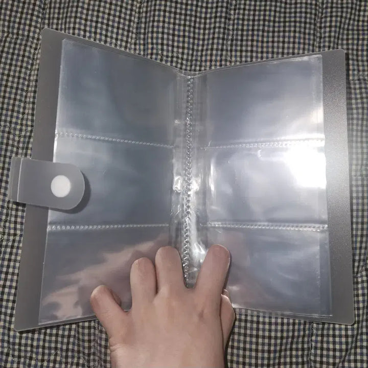 [BUNJANG] Transparent Binder Card Holder / GS반값) 투명 바인더 팝니다.
