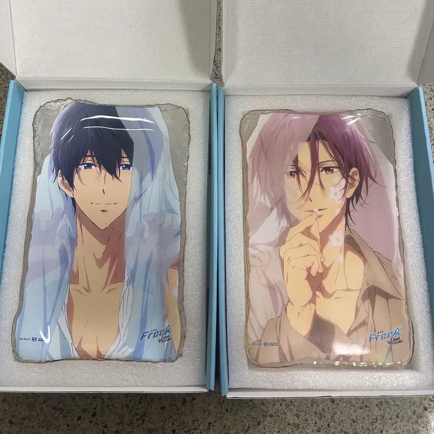 [BUNJANG] Free! Pop Mart Kuji Haruka Rin Plate Set / (2종일괄)프리 Free! 팝마트 쿠지 하루카 린 플레이트 접시