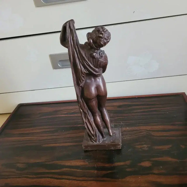 [BUNJANG] Vintage Copper Woman Sculpture / 적동 여인 조각상