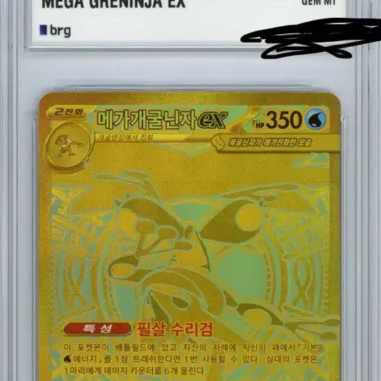 [BUNJANG] Mega Greninja mur brg10 / 메가 개굴닌자 mur brg10
