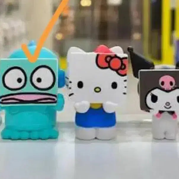 [BUNJANG] Sanrio Nemaoogul Flip Face Figure - Hangyodong / [미개봉] 산리오 네모얼굴 플립 페이스 피규어 - 한교동