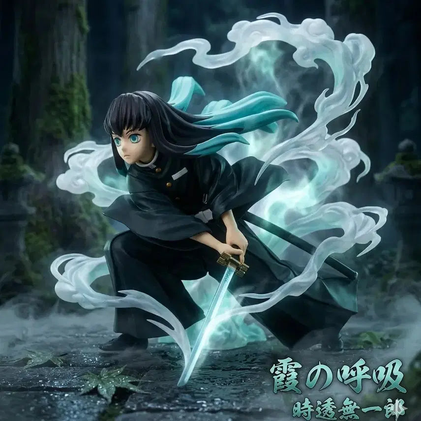 [BUNJANG] Demon Slayer Muichiro Tokito Figure + Goods / 귀멸의 칼날 토키토 무이치로 피규어+굿즈
