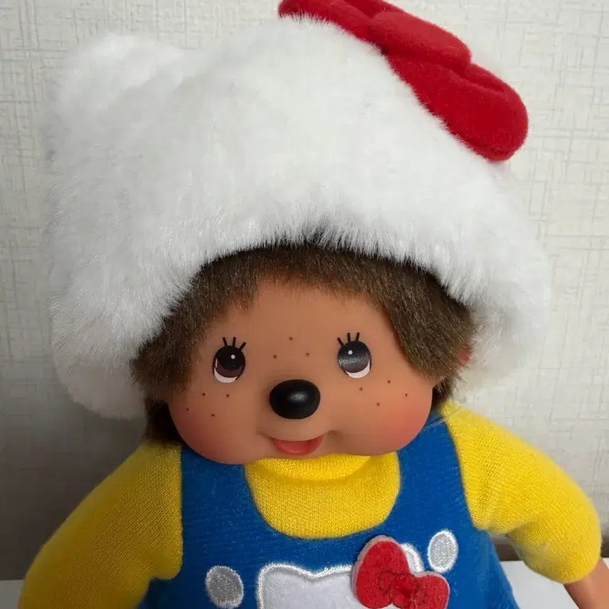 [BUNJANG] Monchhichi x Hello Kitty Collaboration Figure (New) / 몬치치 키티(새상품)