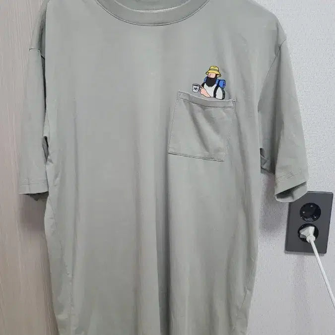 [BUNJANG] New Balance Graphic T-Shirt Gray L / 뉴발란스 반팔티 100 (L) 그레이