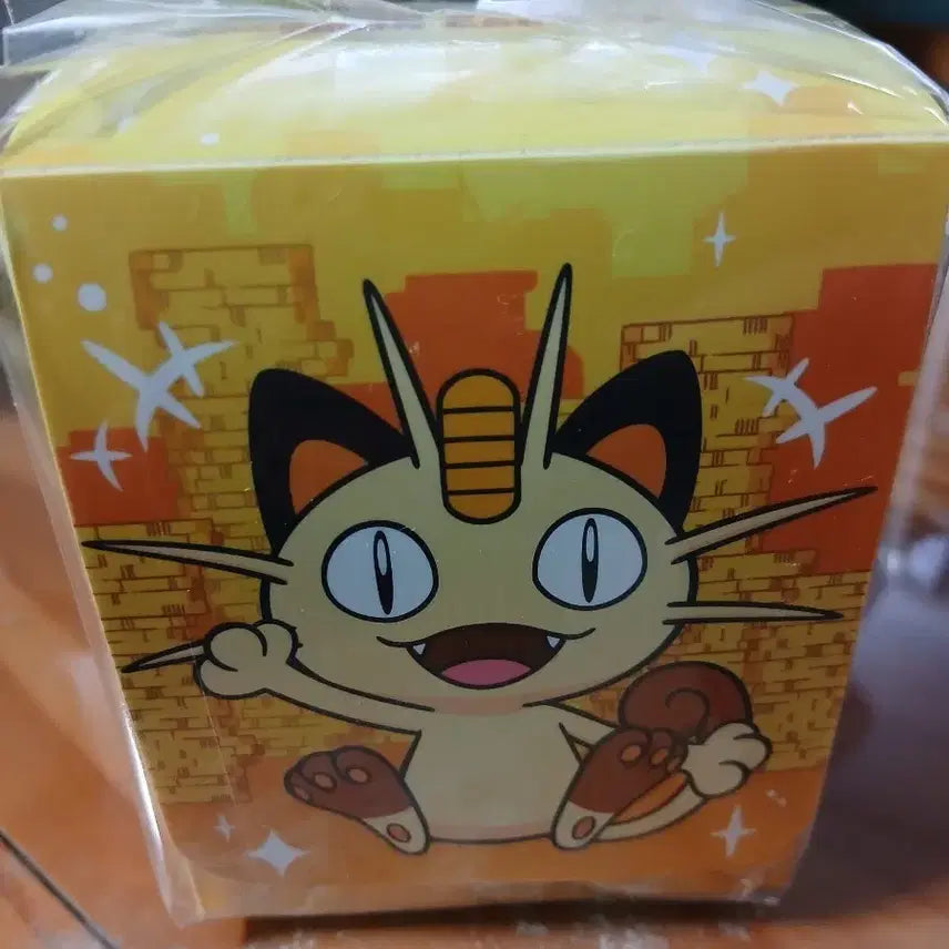 [BUNJANG] Pokemon TCG Deck Case Meowth Coin Crush Sealed / 포켓몬 TCG 덱 케이스 나옹 코인 크러쉬[미개봉]