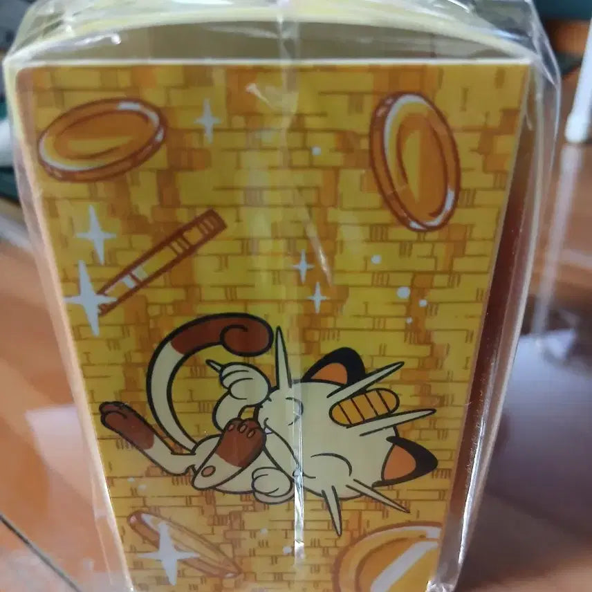 [BUNJANG] Pokemon TCG Deck Case Meowth Coin Crush Sealed / 포켓몬 TCG 덱 케이스 나옹 코인 크러쉬[미개봉]