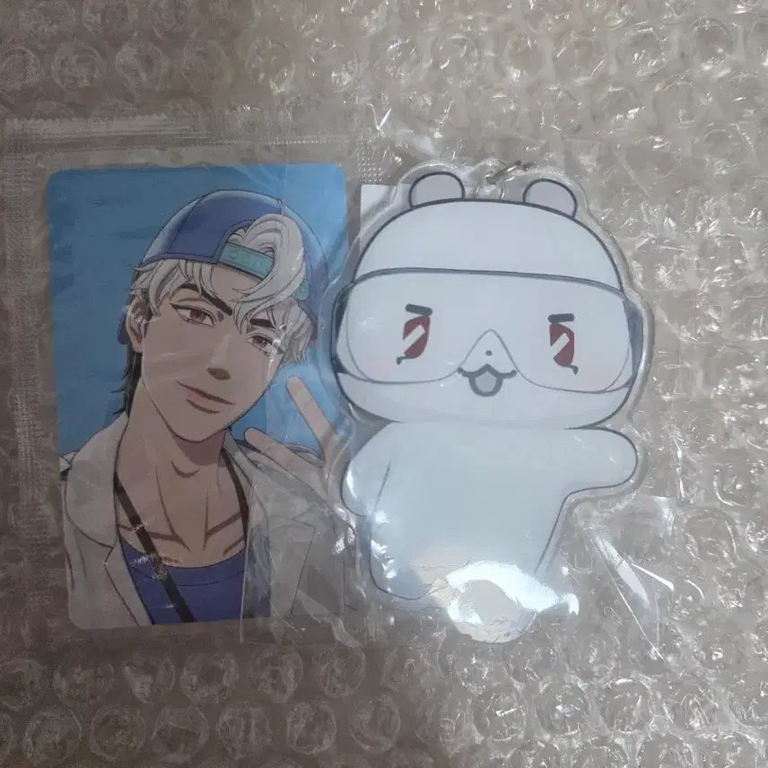 [BUNJANG] Pleiades Mediheal Mmemo Keychain Go-go-con Eunho Pepero Bundle Set / 플레이브 메디힐 므모 키링 꼬깔콘 은호 빼빼로