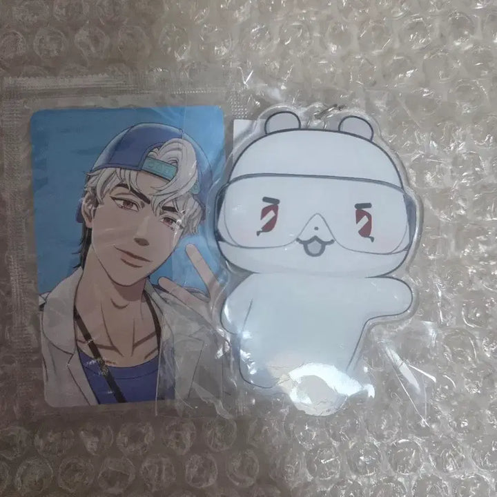 [BUNJANG] Pleiades Mediheal Mmemo Keychain Go-go-con Eunho Pepero Bundle Set / 플레이브 메디힐 므모 키링 꼬깔콘 은호 빼빼로