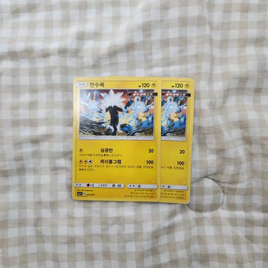 [SOLD OUT] 포켓몬 카드 울트라비스트 전수목 2장