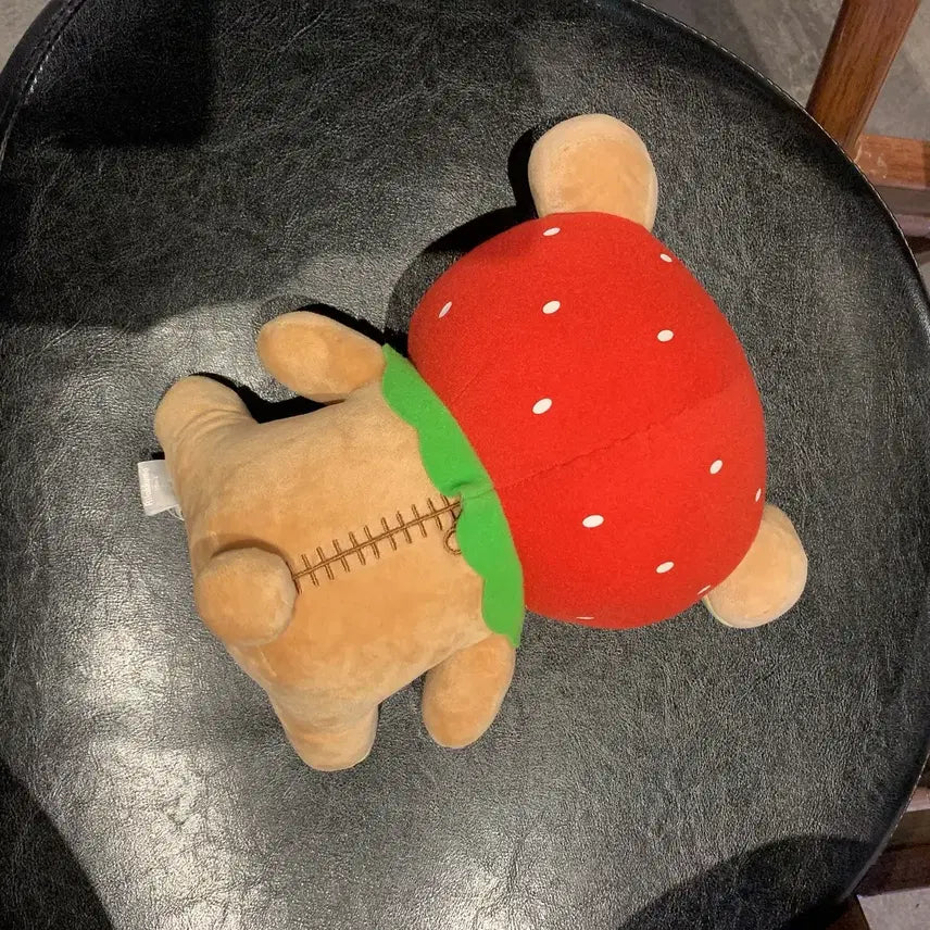 [SOLD OUT] 리락쿠마 딸기 모자 고전 인형