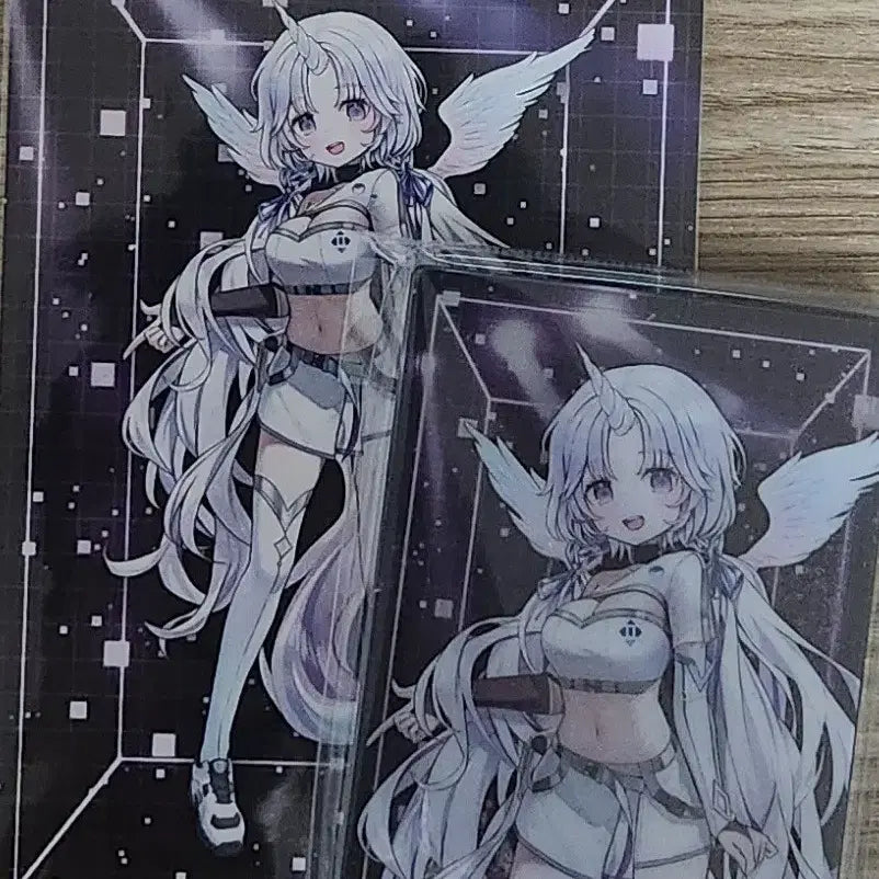 [BUNJANG] Stellive Ayatsuno Yuki AGF Acrylic Glipic &amp; Postcard Set / 스텔라이브 아야츠노유니 AGF 아크릴 글리픽,엽서