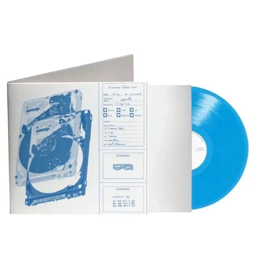 [SOLD OUT] 웨이브투어스 LP 0.02 블루 미개봉