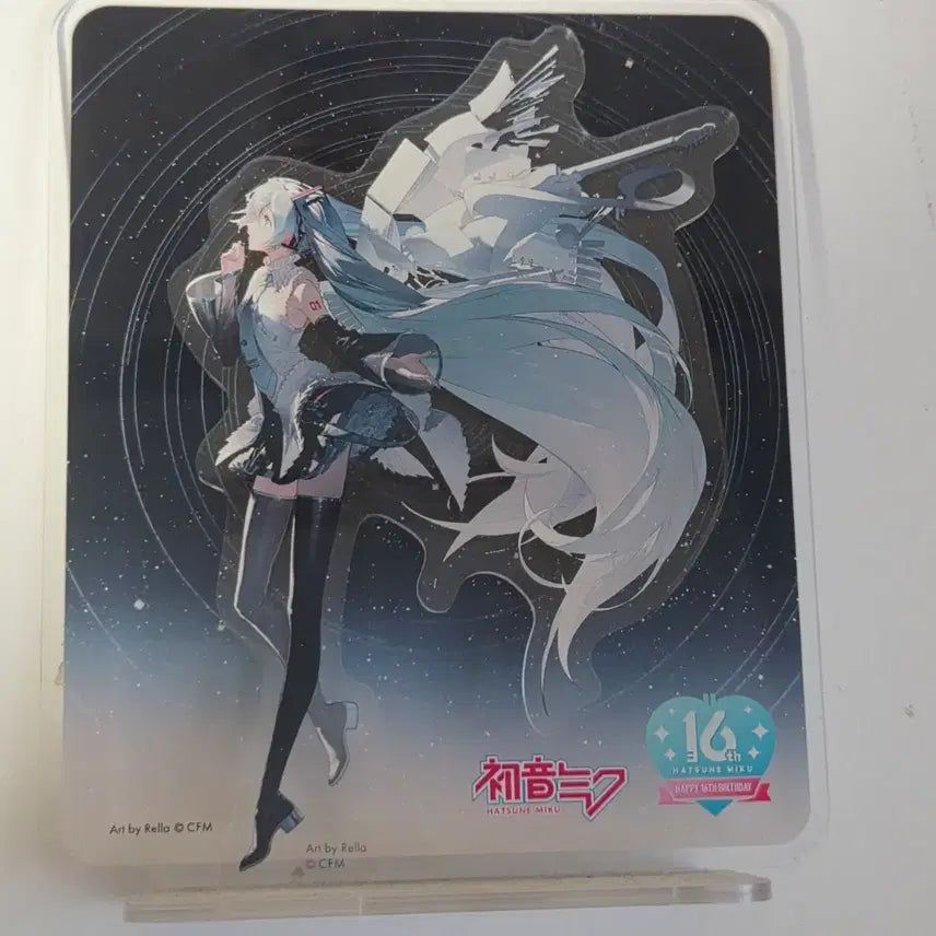 [BUNJANG] Vocaloid Hatsune Miku 16th Anniversary Diorama Acrylic Stand / 미쿠 16주년 생일 디오라마 아크릴 스탠드