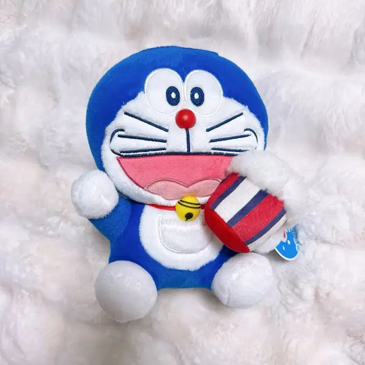 [BUNJANG] Popcorn Doraemon Plush Small New / 팝콘 도라에몽 인형 소형 새상품