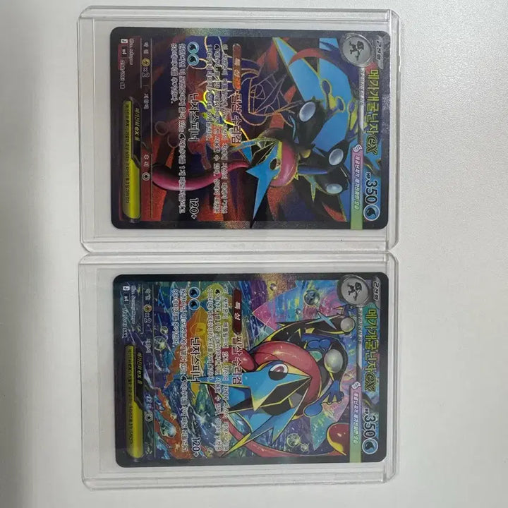 [BUNJANG] Pokemon Card Greninja SAR+SR / 포켓몬카드 개굴닌자 sar+sr 판매합니다