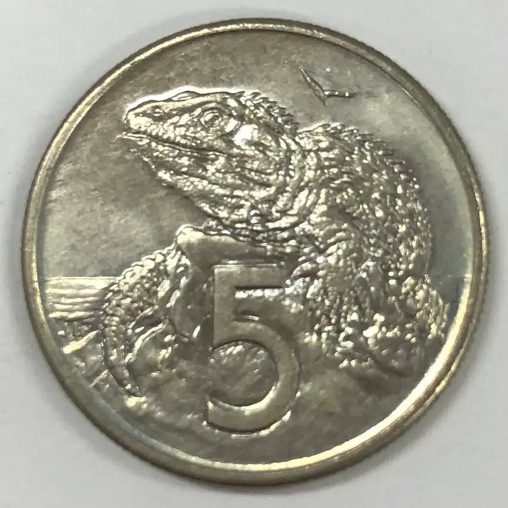 [BUNJANG] 1981 New Zealand 5 Cent Coin / 1981년 뉴질랜드 5센트 동전 S4110