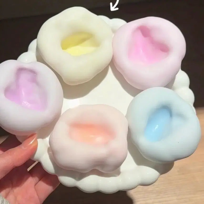 [SOLD OUT] 새상품) 샤오홍슈 아이스크림 모찌 말랑이 슬랑이 (샌드 텍스쳐)