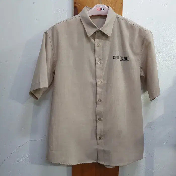 [BUNJANG] Signiturecount Oversized Short-Sleeve Shirt / 시그니터컨트 오버핏 반팔남방(95)