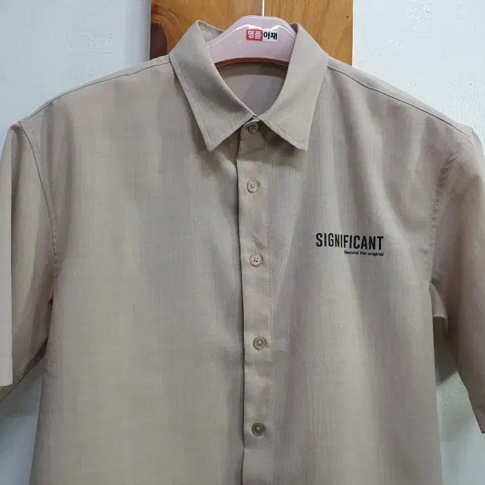 [BUNJANG] Signiturecount Oversized Short-Sleeve Shirt / 시그니터컨트 오버핏 반팔남방(95)