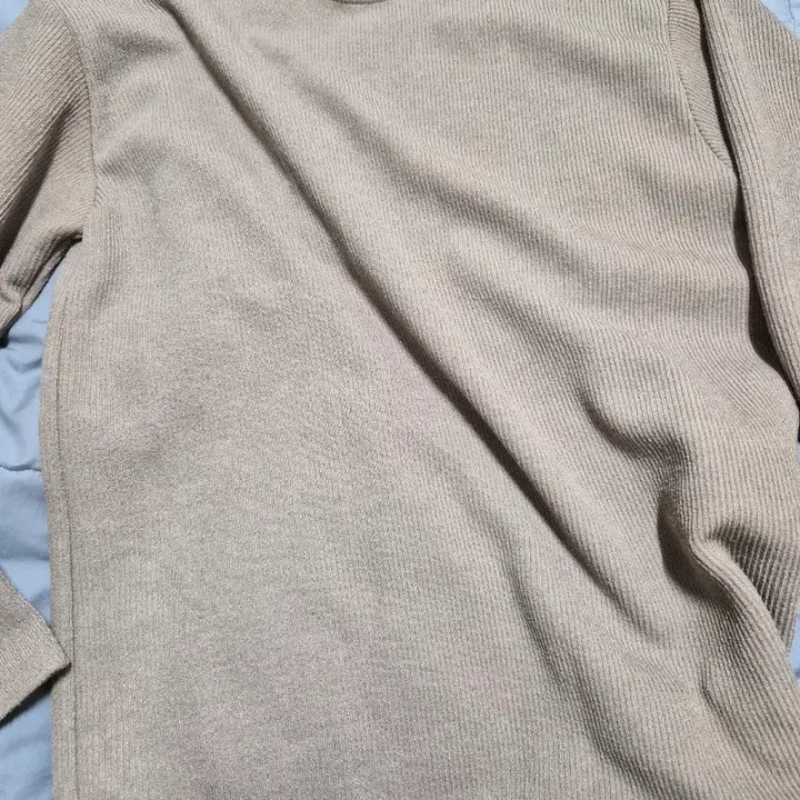 [BUNJANG] Beige Knit Top (M) / 니트 상의 베이지(M)