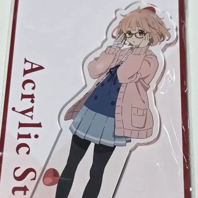 [BUNJANG] Beyond the Boundary Mirai Kuriyama Acrylic Stand (Sealed) / 미개봉)경계의 저편 쿠리야마 미라이 아크릴 스탠드