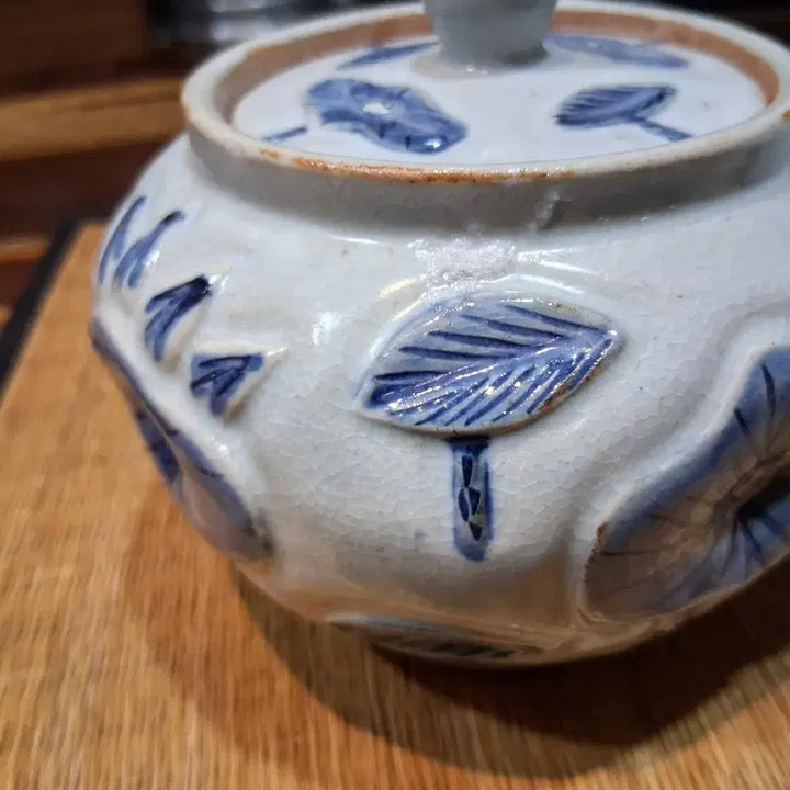[BUNJANG] Seok Kwang-soo Celadon Porcelain Teapot and Server Set / 무형문화재 서광수 청화백자 다관과 숙우