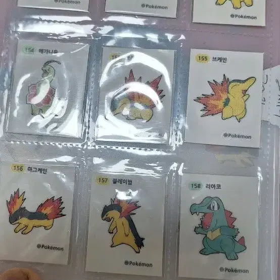 [BUNJANG] Pokemon Bread Stickers (Tti-bu-ssil) / 포켓몬띠부씰