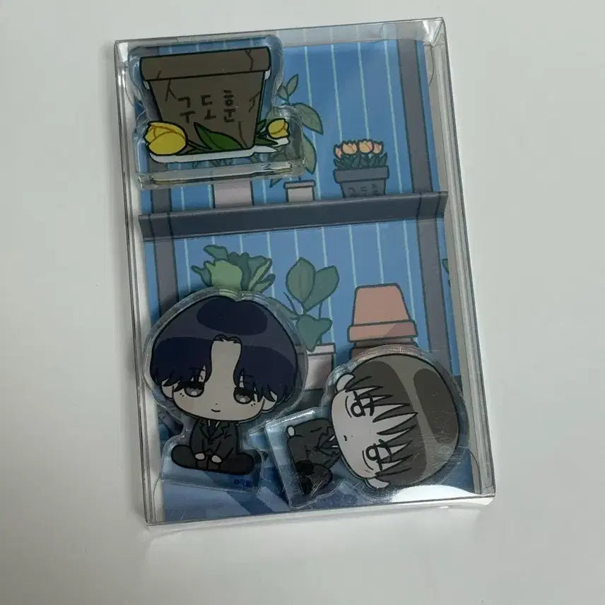 [BUNJANG] YooWonBulByeon Acrylic Block Sealed Photocard Included / 유원불변 아크릴블록 미개봉 화분 코롯토 포카포함