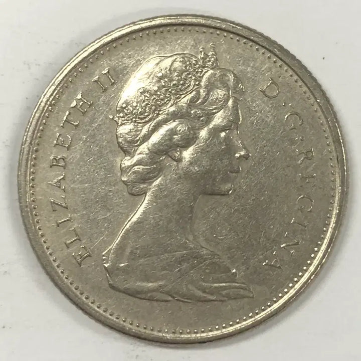 [SOLD OUT] 1975년 캐나다 25센트 동전 S4118
