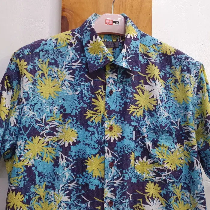 [BUNJANG] The Suit House Short Sleeve Painting Shirt Size 100 / THE SUIT HOUSE 반팔 페인팅 셔츠(100)