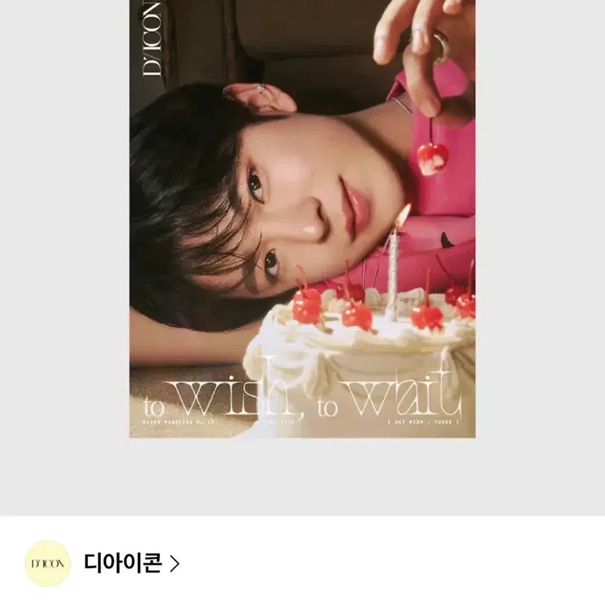[SOLD OUT] 디아이콘 유우시 B버전 판매합니다