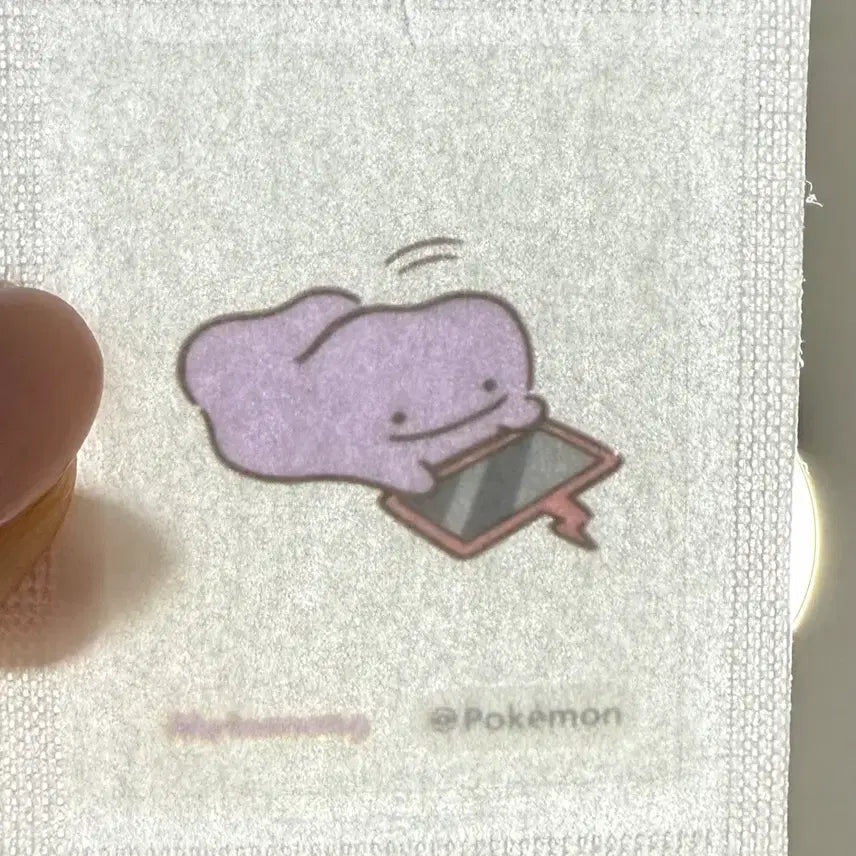 [SOLD OUT] 컬러그램 포켓몬 띠부씰 메타몽