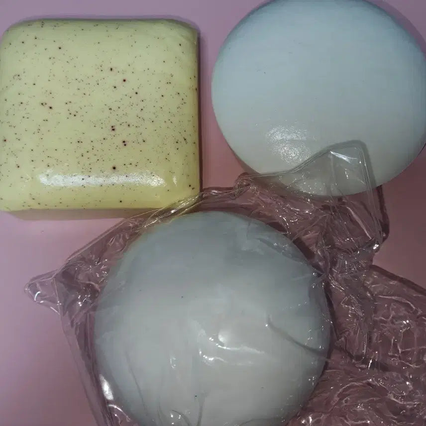 [SOLD OUT] 크런치 슬랑이 비누 레몬 푸딩 망고