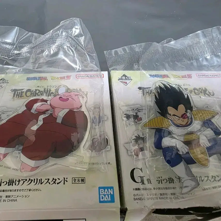 [BUNJANG] Dragon Ball Ichiban Kuji G Prize Acrylic Standee Set / 이치방쿠지 드래곤볼 g상 아크릴 2개 일괄