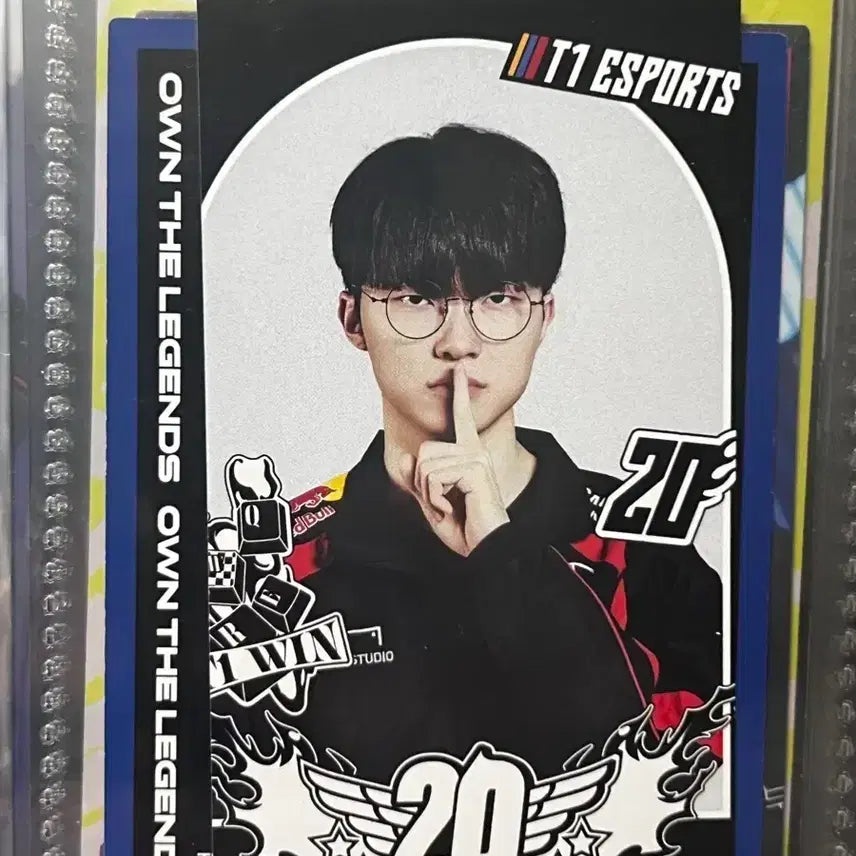 [SOLD OUT] 2024 lck스프링 결승전 T1 20주년 페이커 포토카드 양도합니다!