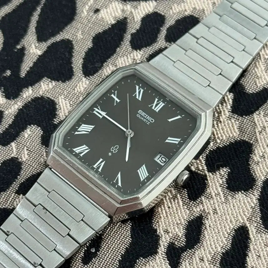 [BUNJANG] Seiko 80s Vintage Roman Index Quartz Watch / 80s 빈티지 세이코 로마인덱스쿼츠 [희귀]