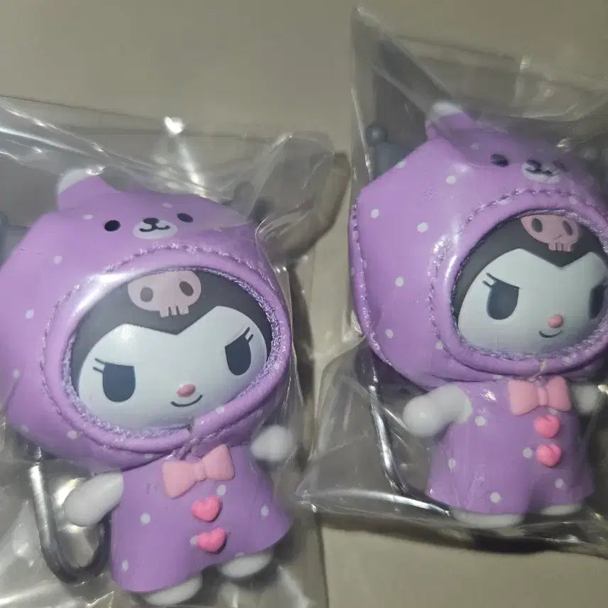 [BUNJANG] Sanrio Kuromi Chibitomo Raincoat / 산리오 우비 치비토모 쿠로미